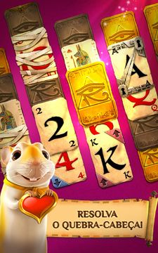 Captura de Tela do Jogo Pyramid Solitaire Saga