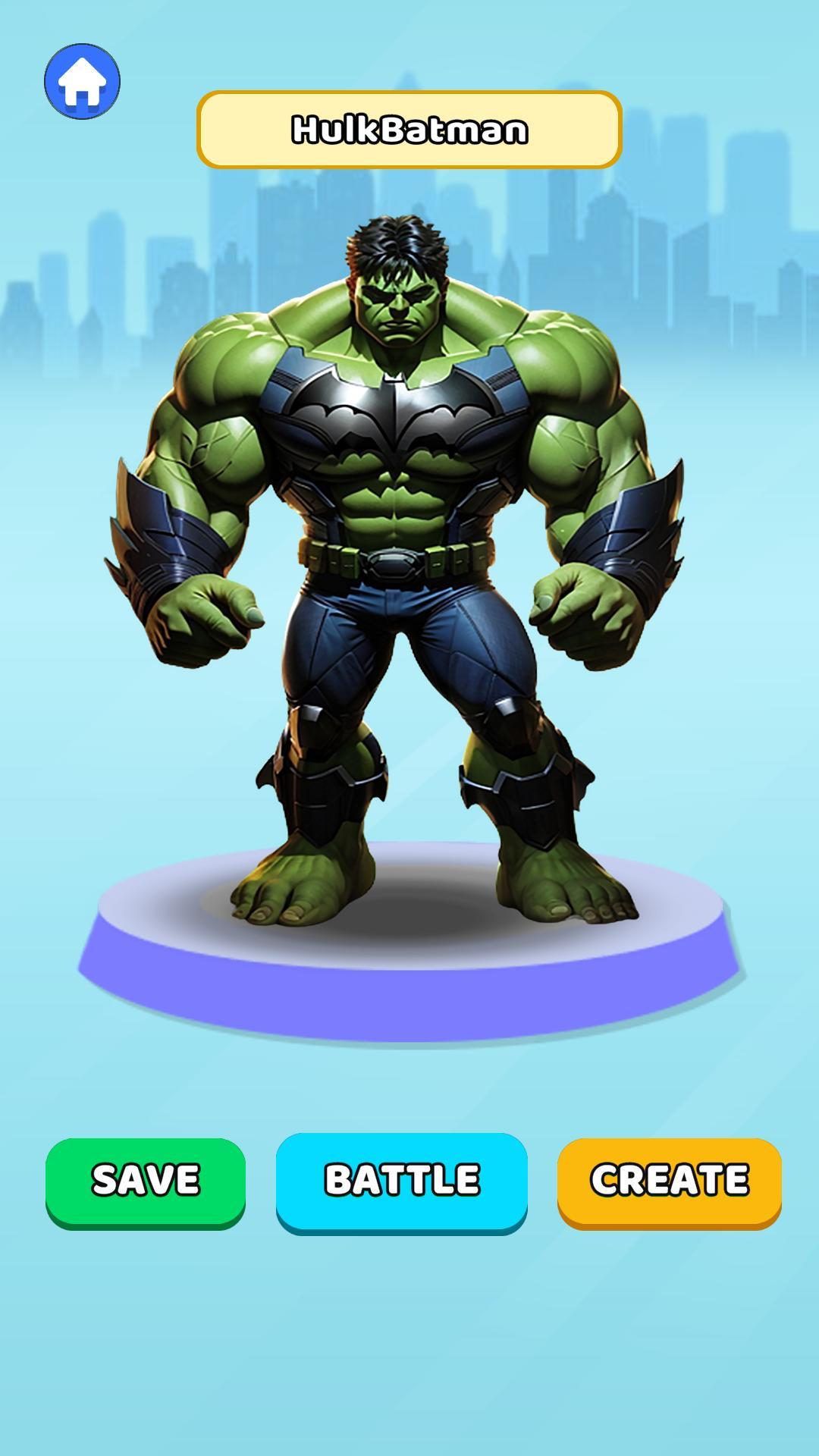 Screenshot of AI Mix SuperHero