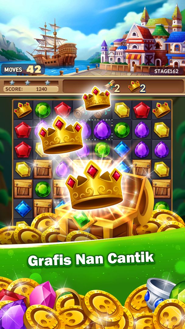 Jewels Fantasy Crush : Match 3 Puzzle screenshot game