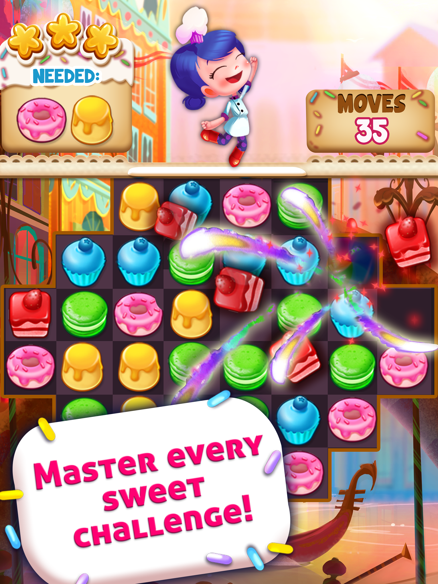 Cuplikan Layar Game Cupcake Mania: Galapagos