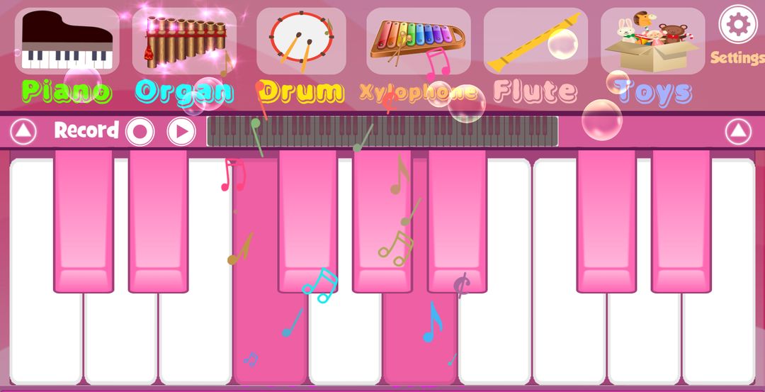 Pink Piano遊戲截圖