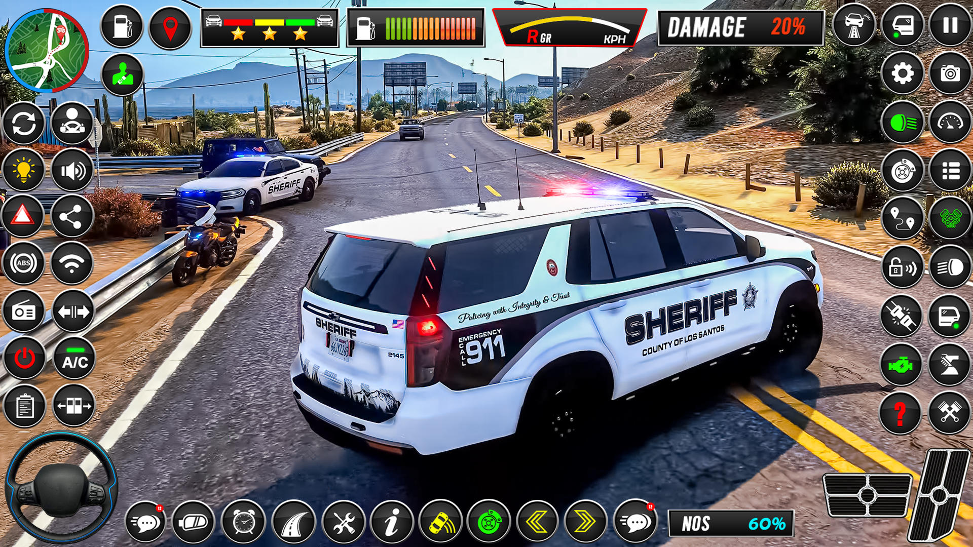 Скриншот игры Police Car Sim: Police Chase