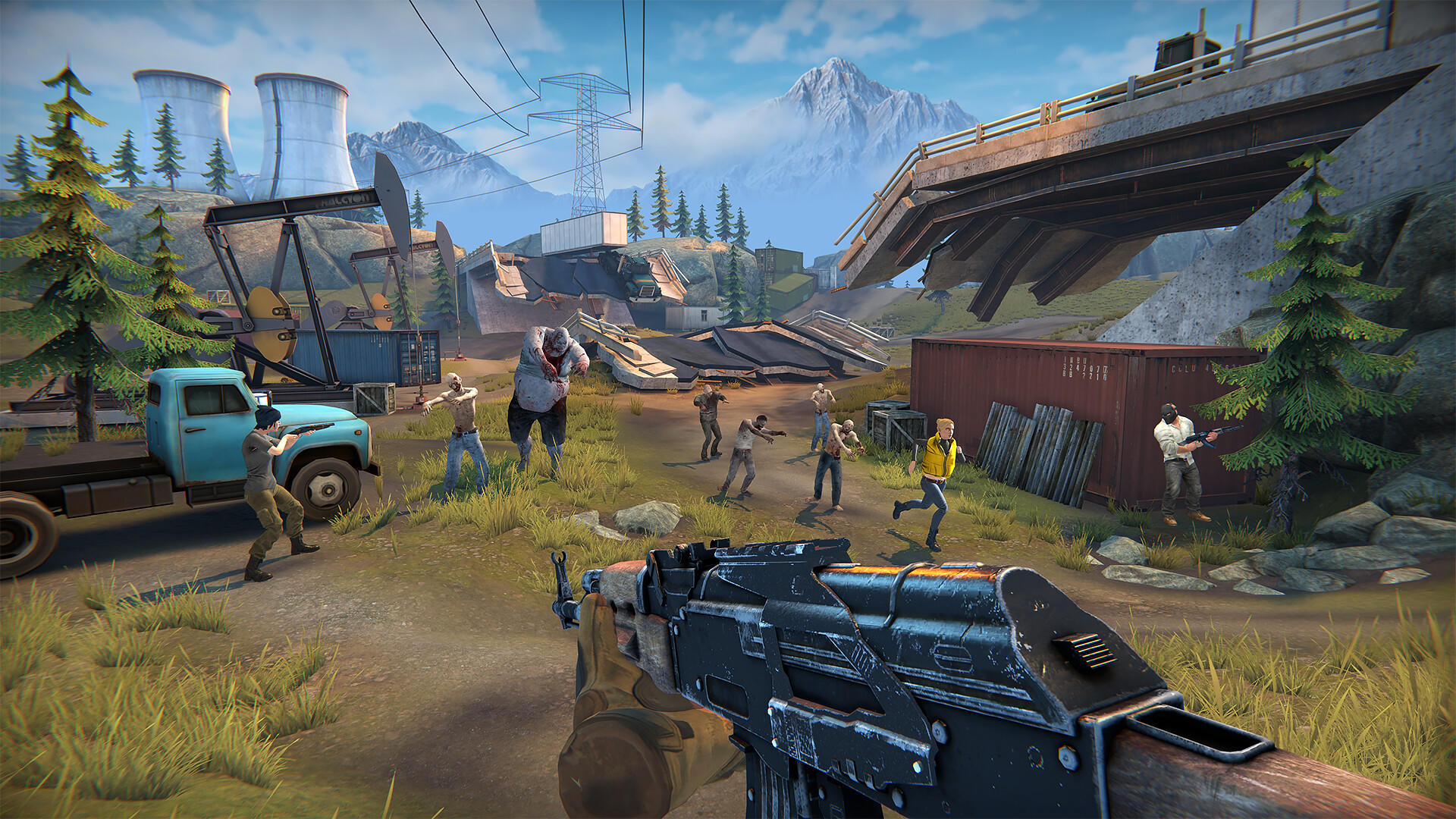 Survival Nation Game Screenshot