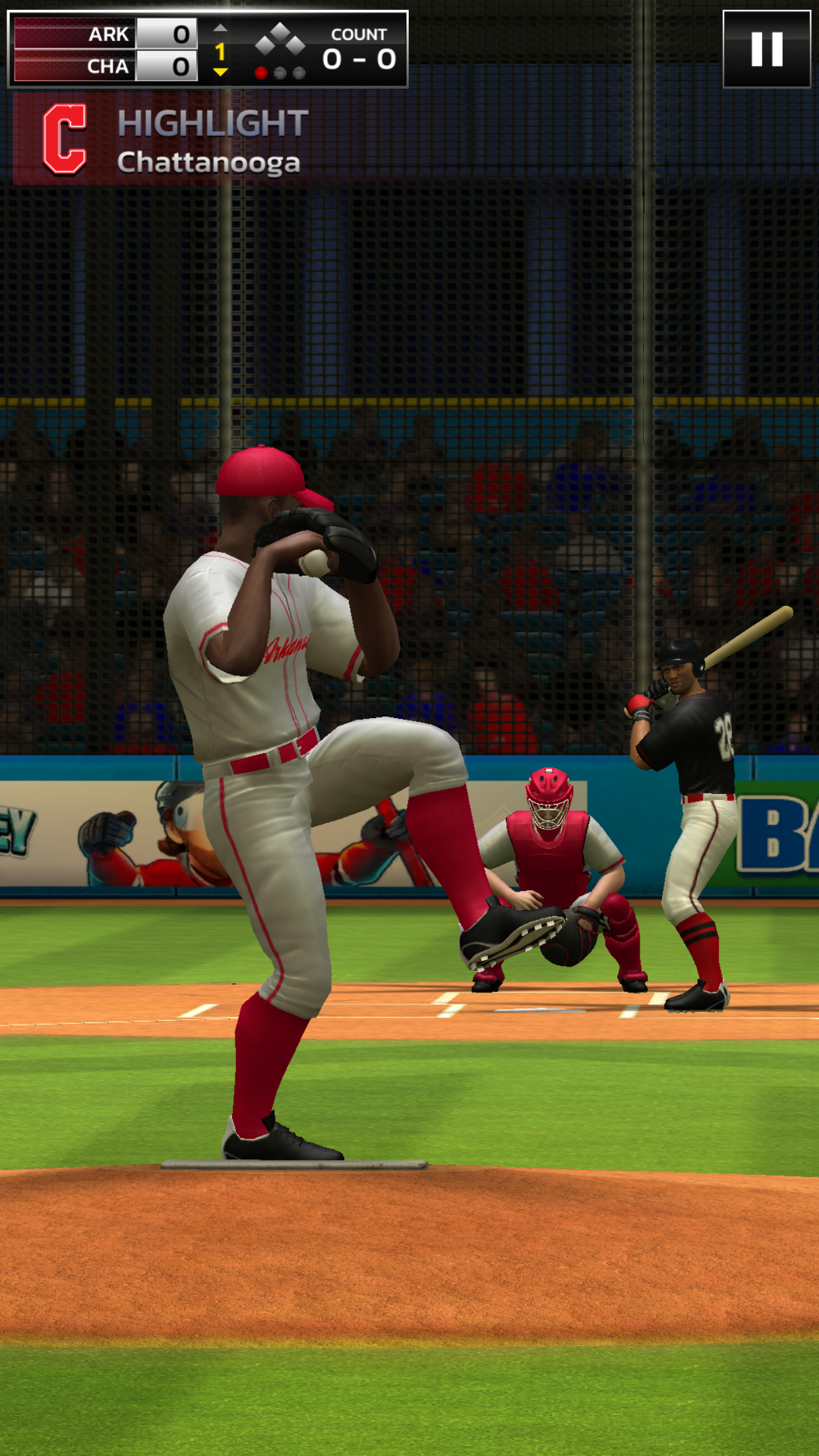 Baseball Megastar Game Screenshot
