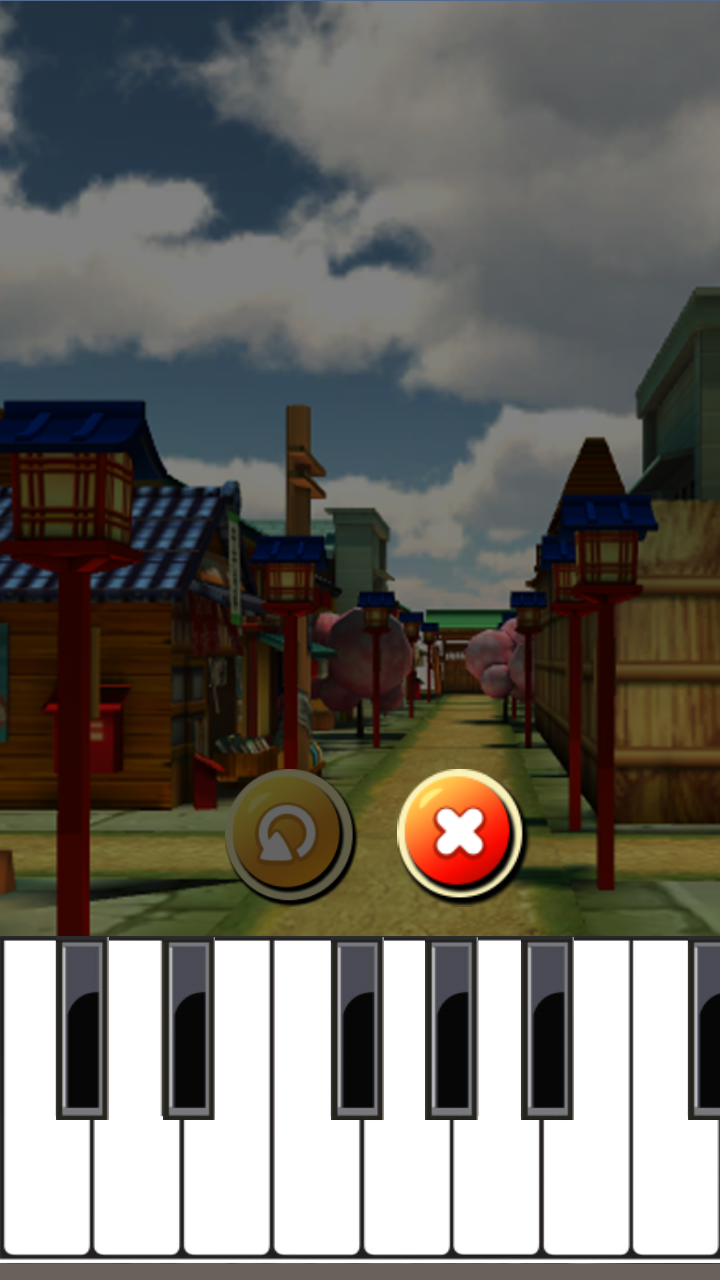 Piano Ninja screenshot game