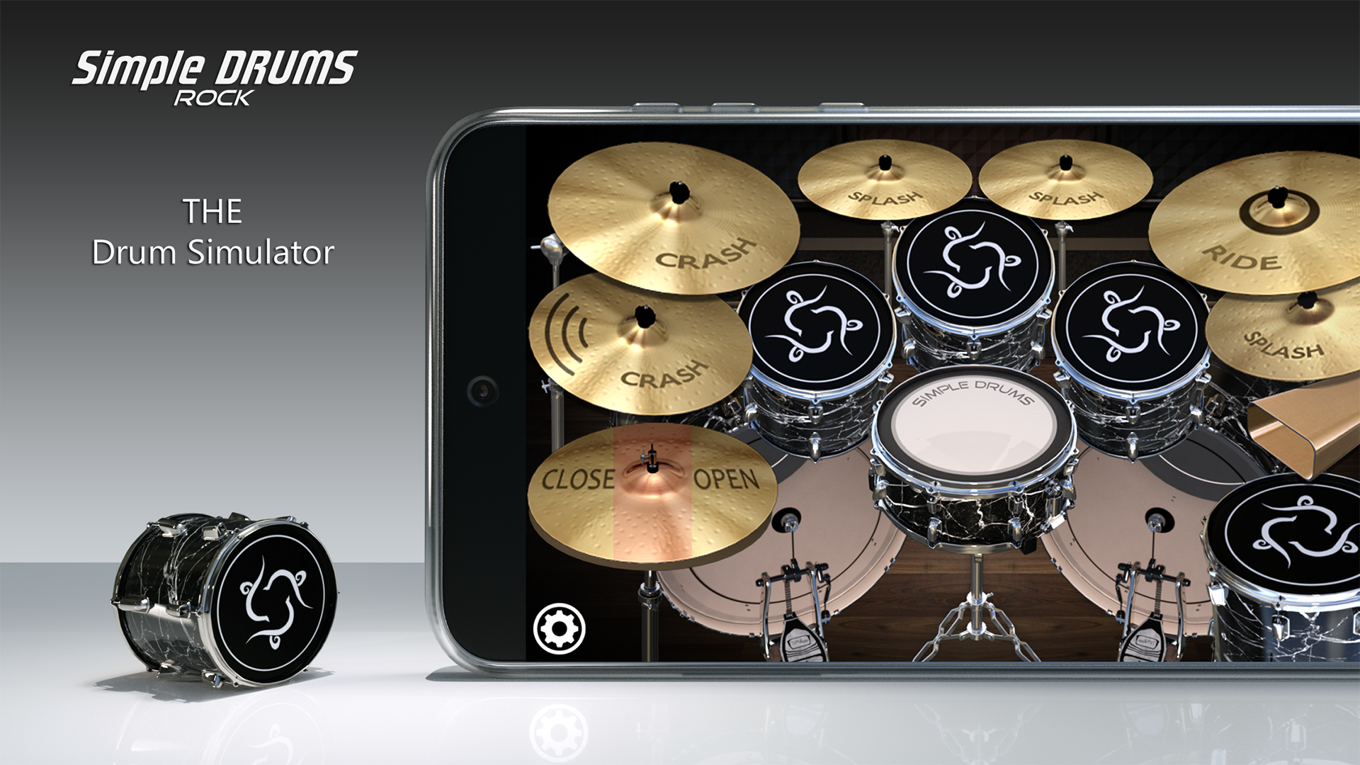 Screenshot of Simple Drums Rock - Drum Set