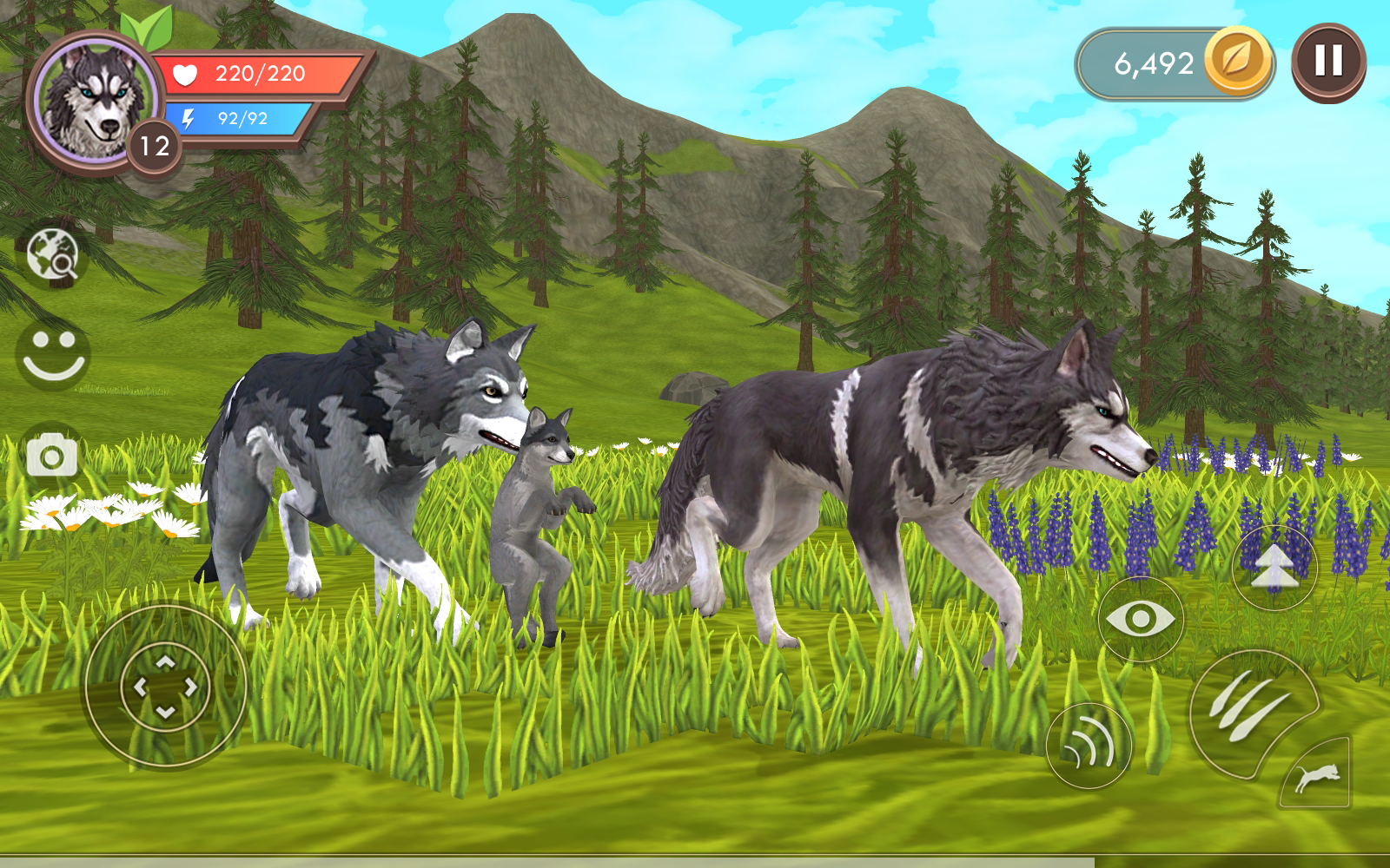 Screenshot 1 of WildCraft: Animal Sim အွန်လိုင်း 34.2_adreno