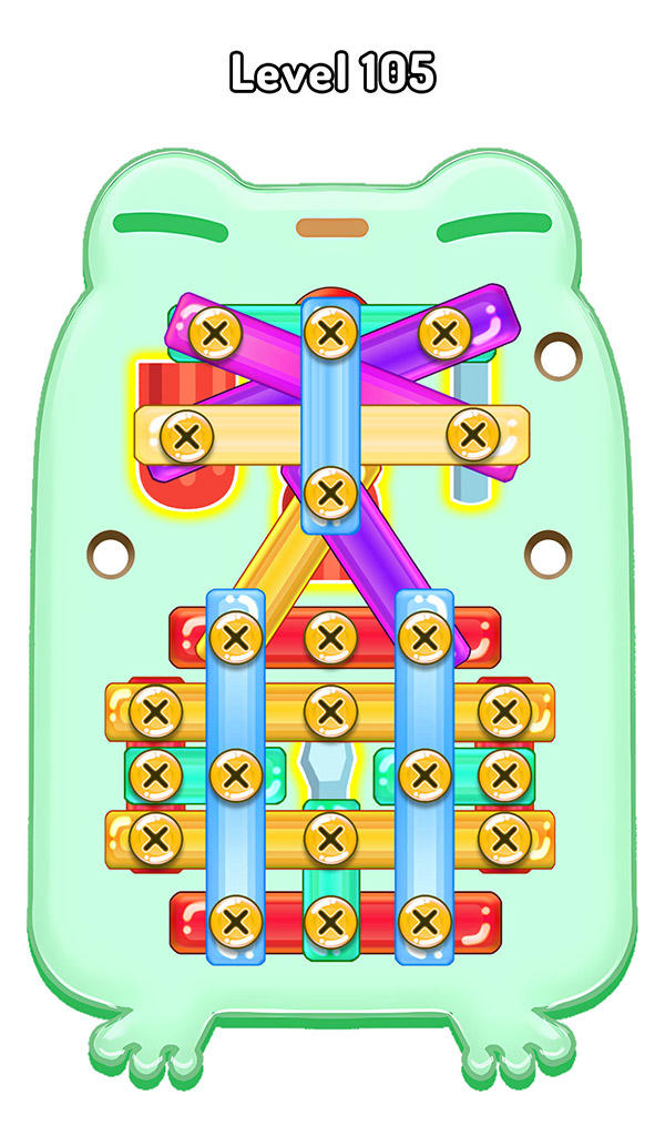 Nuts & Bolts: Jelly Puzzle Game Screenshot