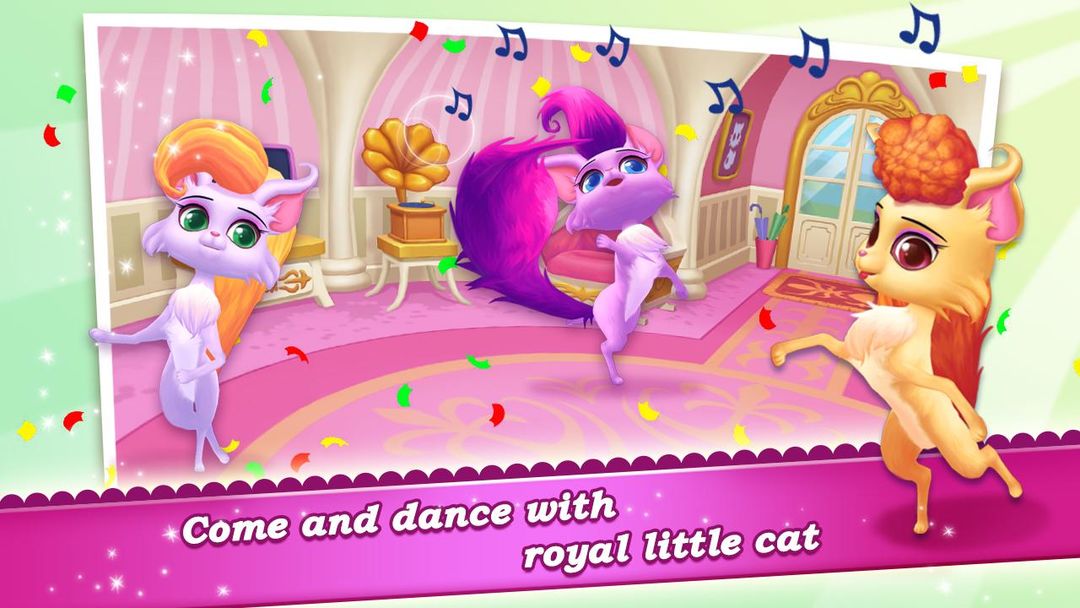 Princess Royal Cats - My Pocket Pets 게임 스크린 샷