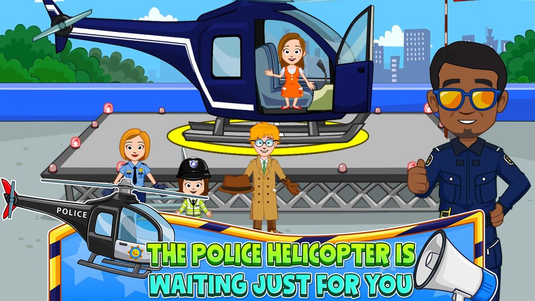 My Town: Police Games for kids ภาพหน้าจอเกม