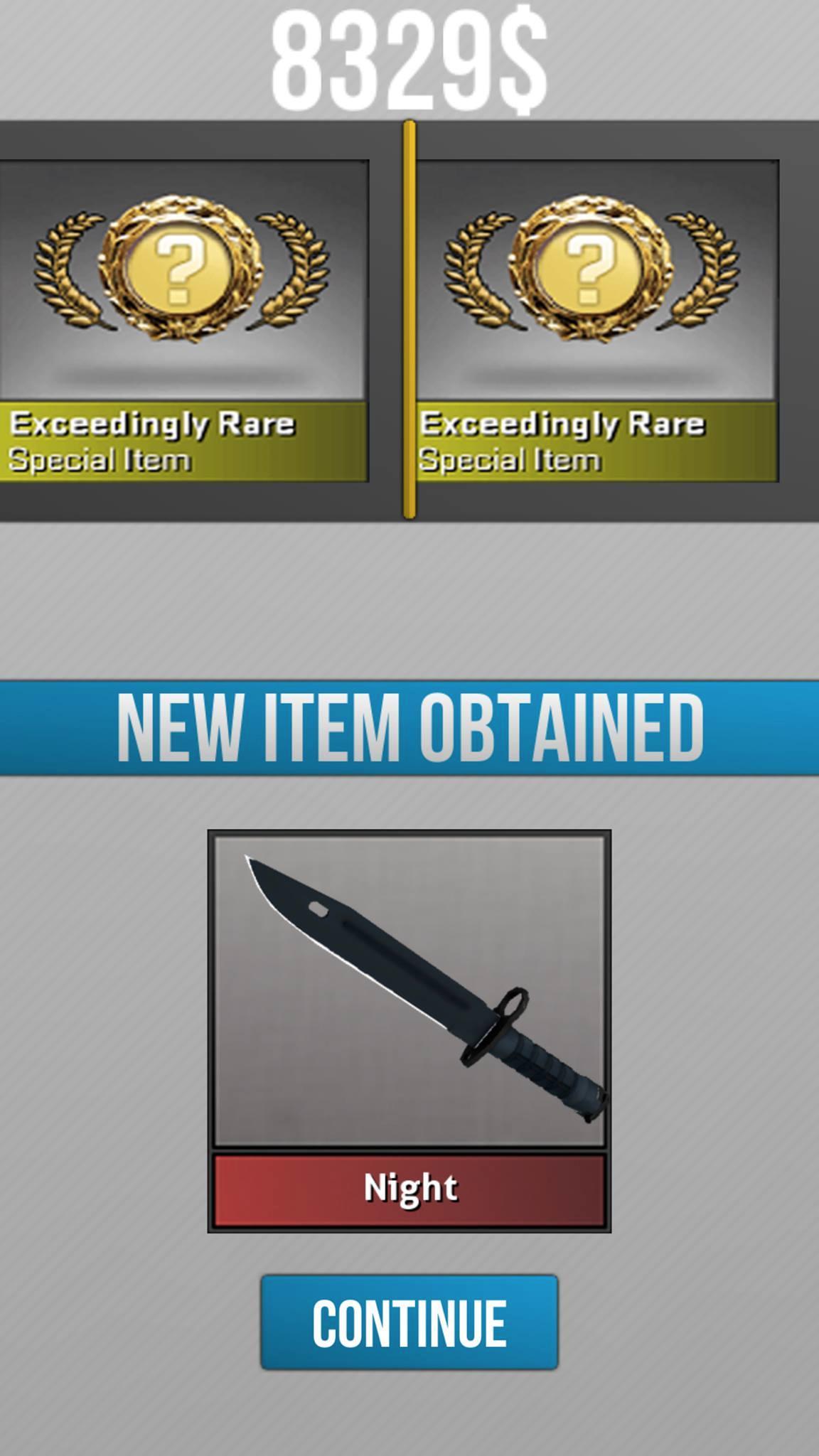 Captura de Tela do Jogo Knife Case Opener