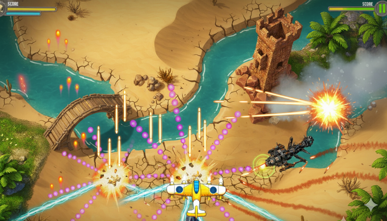 Strike Force - 1945 War Game Screenshot