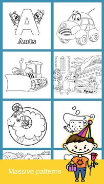 Coloring Book for kids Game Screenshot