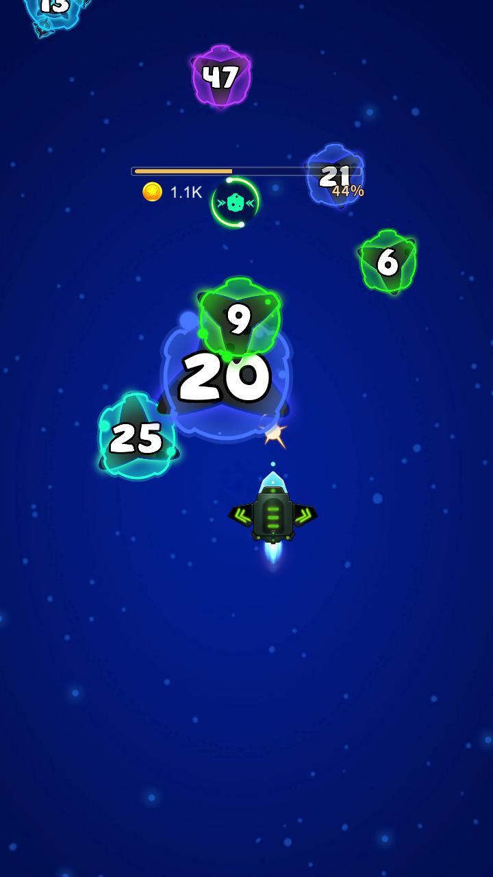 Screenshot of Meteorite Blast -Relax