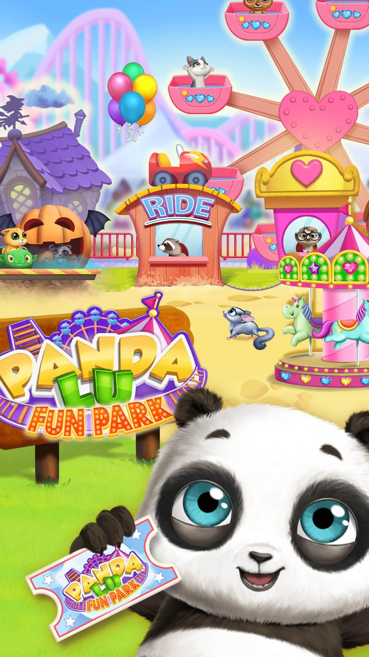 Cuplikan Layar Game Panda Lu Fun Park