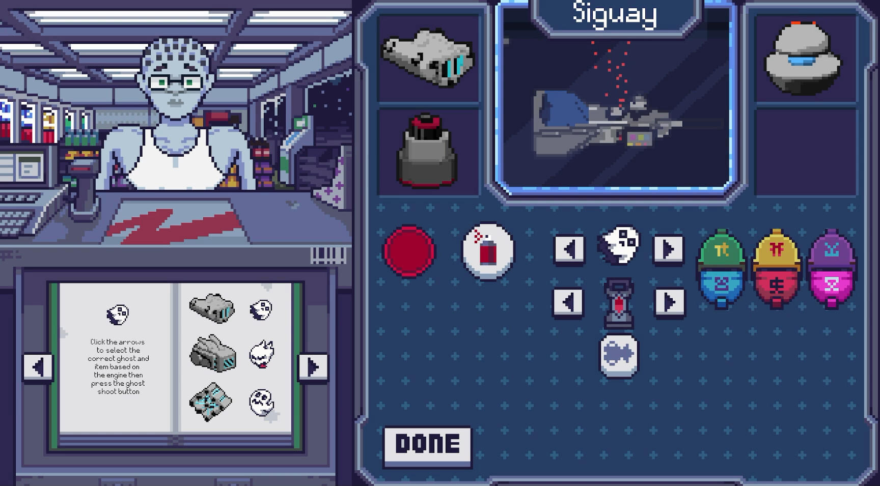 Interdimensional Gas Station Game Screenshot