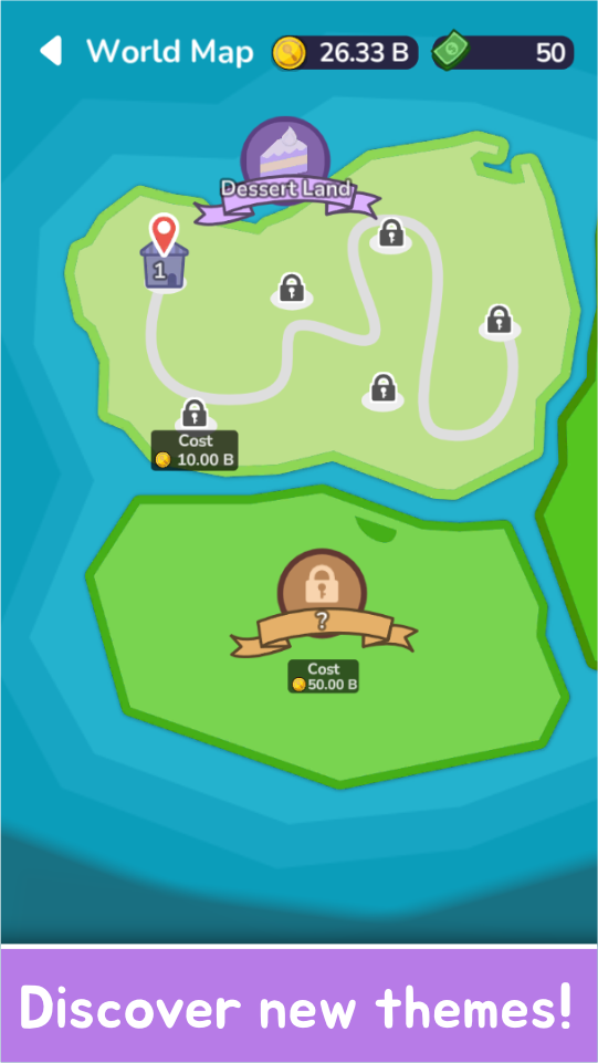 Idle Dessert Tycoon Game Screenshot