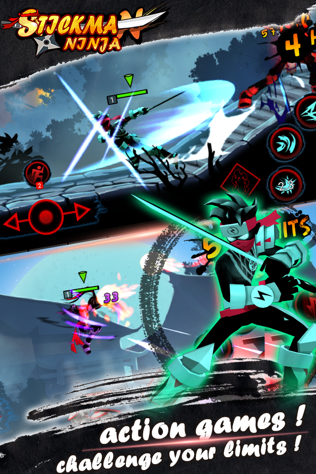 Cuplikan Layar Game 忍者影联复仇之战