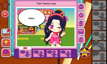 Captura de Tela do Jogo Fashion Judy: Maron Dolls
