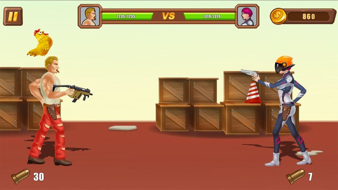Western Cowboy Gun Fight 2 ภาพหน้าจอเกม