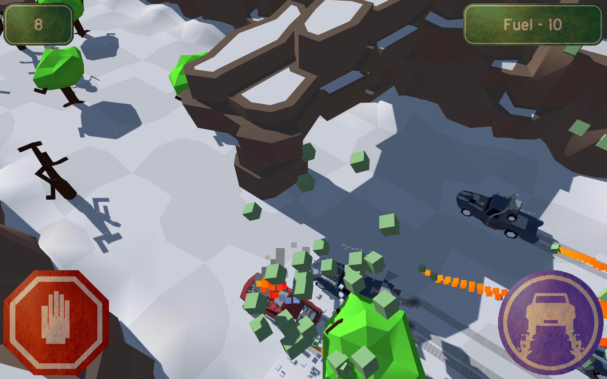 Wrecky Road: Canyon Carnage Game Screenshot