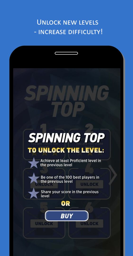 Screenshot of SPINNING TOP