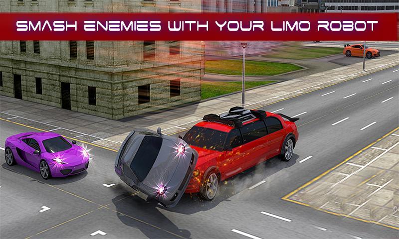 Limo Transformer Robot Game Screenshot