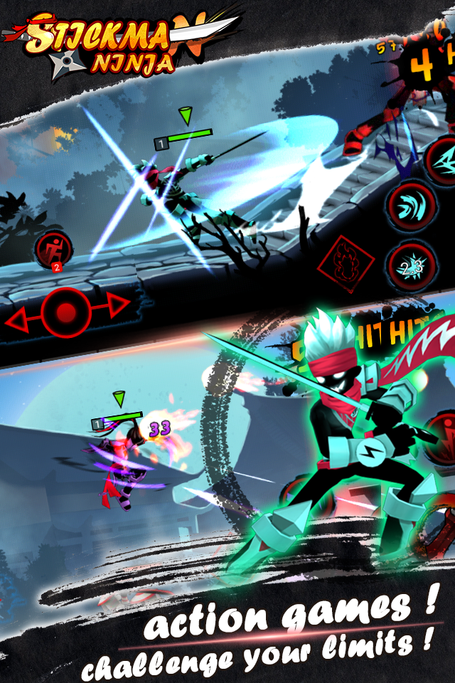 Cuplikan Layar Game 忍者影联复仇之战