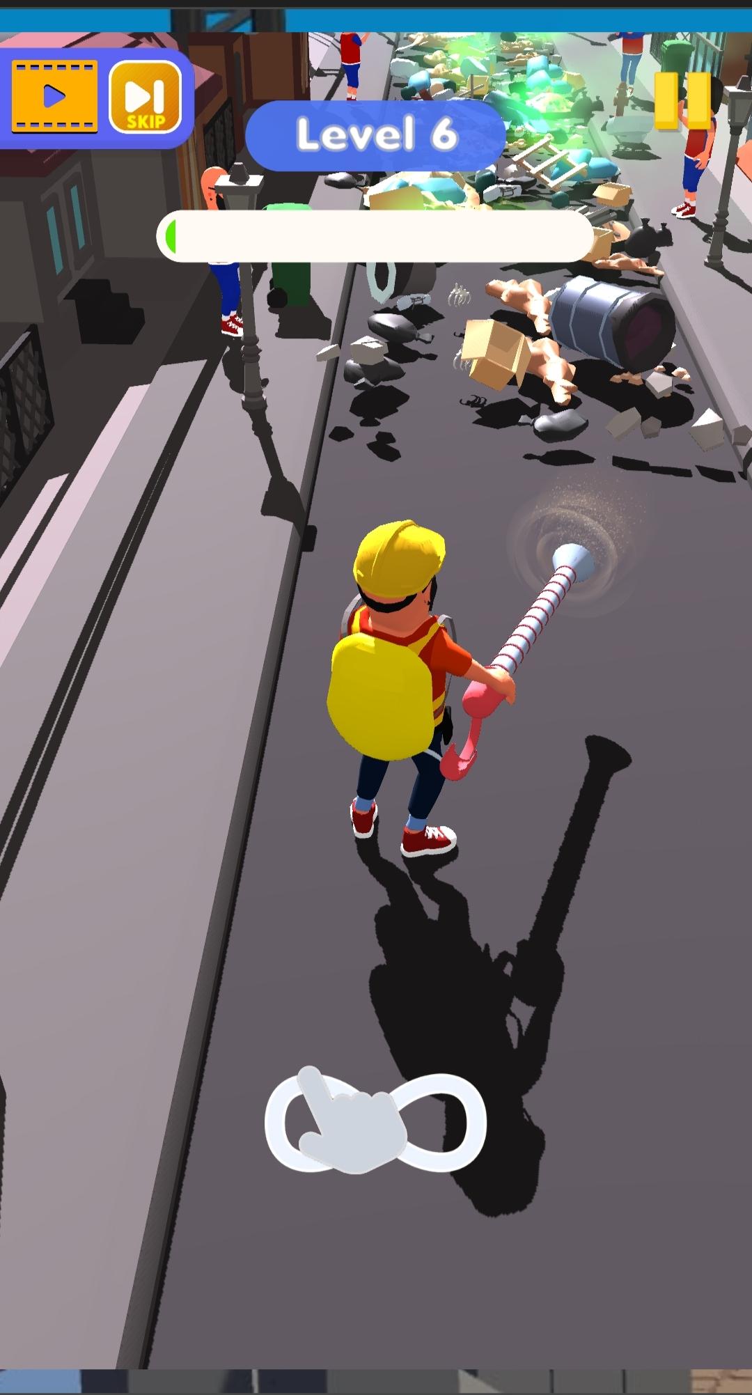 Handy Hero 3D 게임 스크린샷