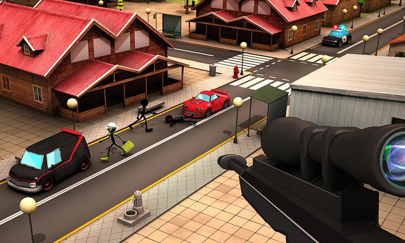 Stickman Sniper Squad 2017 Game Screenshot