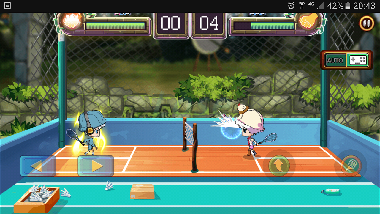 Badminton Game Game Screenshot