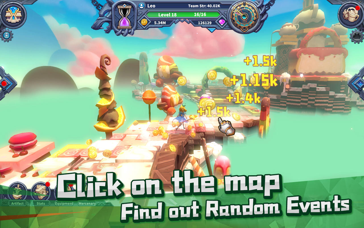Endless World - Idle RPG 게임 스크린샷