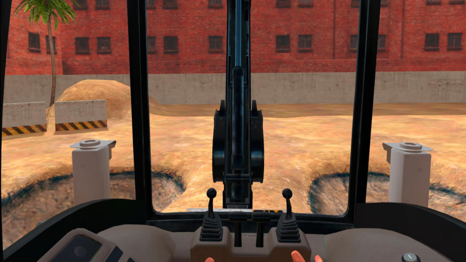 DiggerSim - Excavator & Heavy Equipment Simulator VR screenshot game