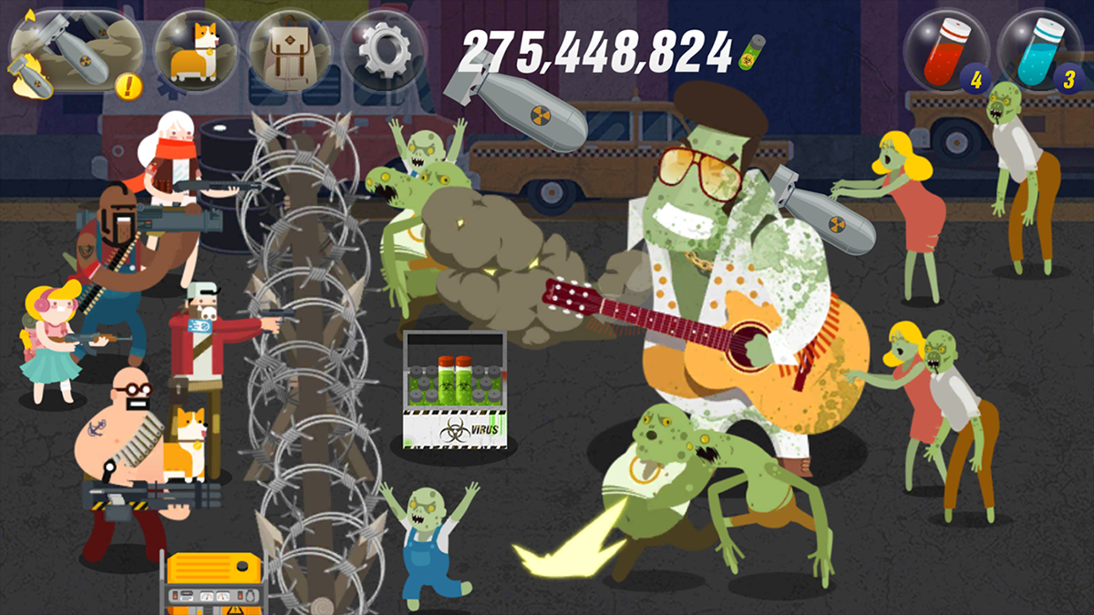 Zombie is coming Game Screenshot