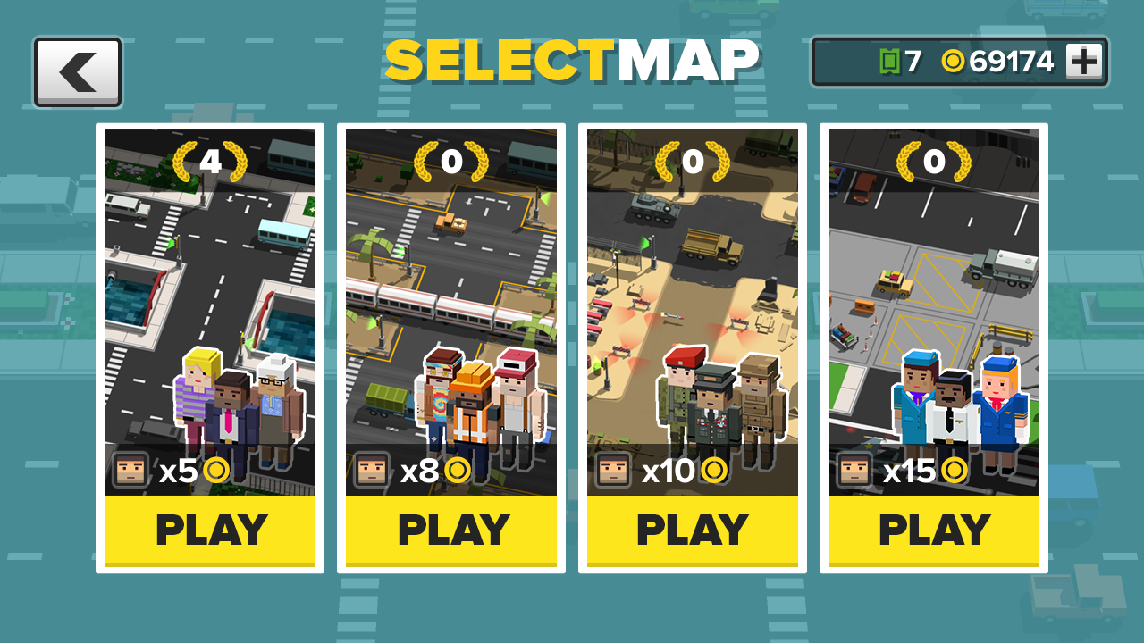 Cuplikan Layar Game Loop Taxi