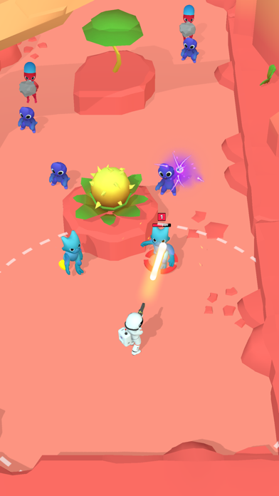 Space Hero: exploration Game Screenshot