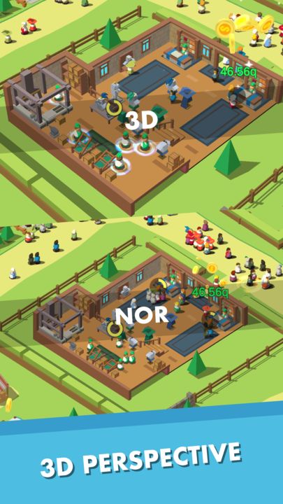 Screenshot 1 of Idle Medieval Town - Tycoon 1.1.38