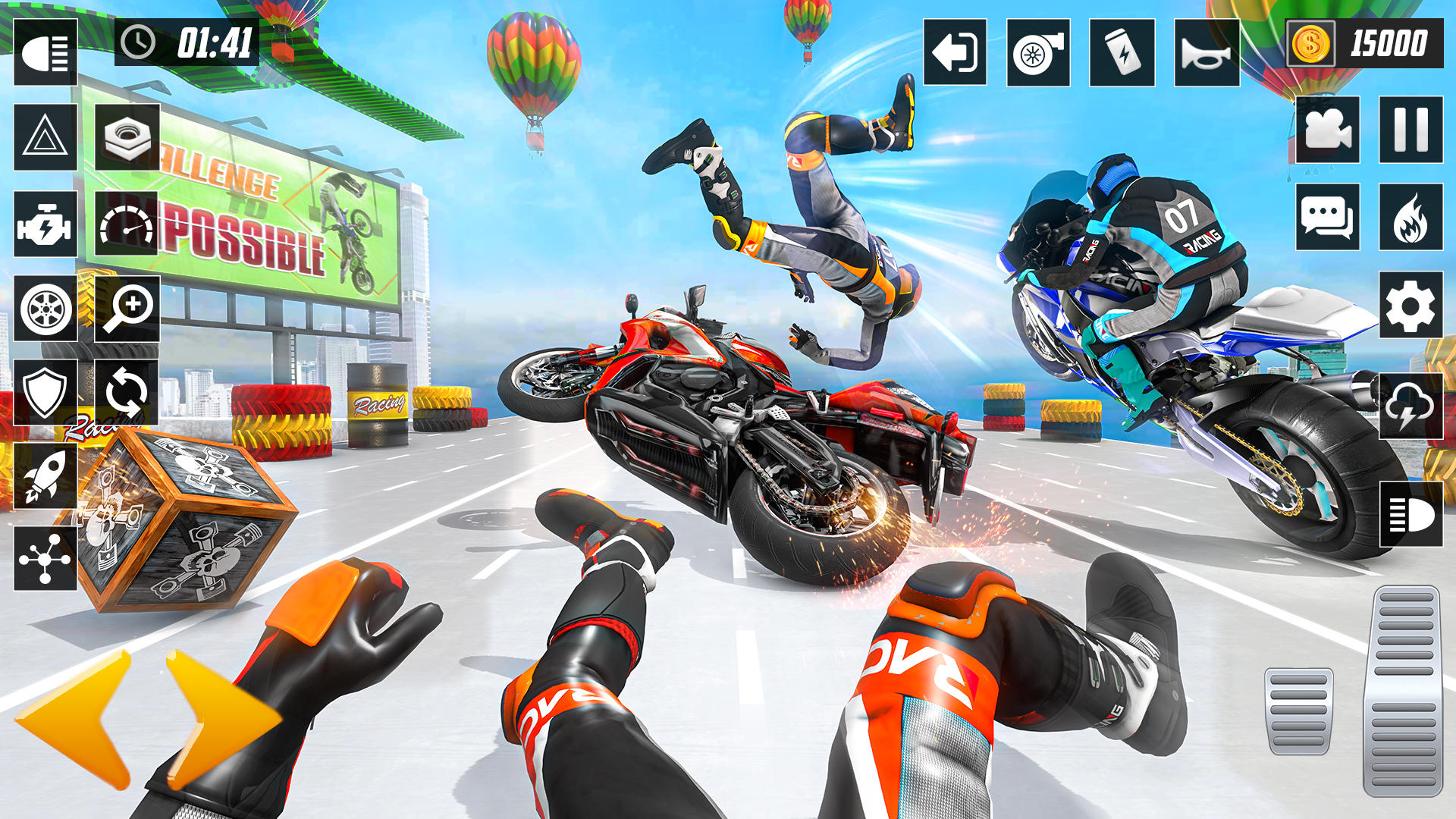 Screenshot of GT Bike game-Bike Stunt Racing