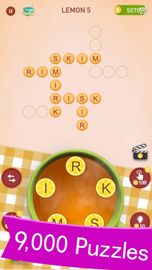 Screenshot of Word Break - Crossword Puzzle