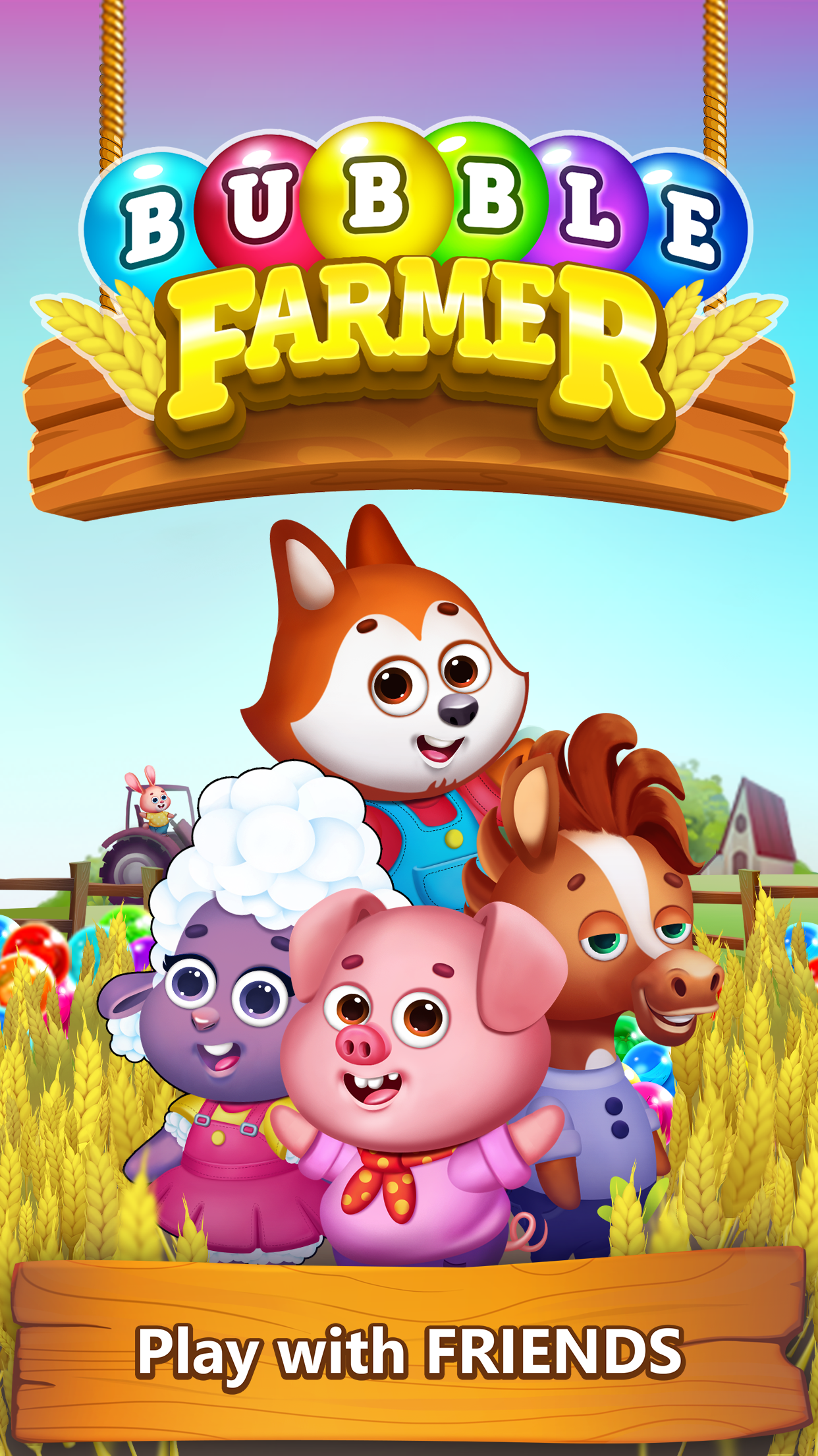Farm Pop : Bubble Shooter 2025 Game Screenshot