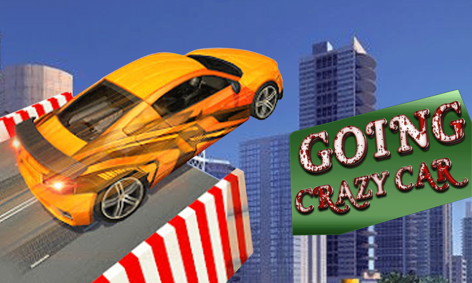 Going Crazy Car Game Screenshot