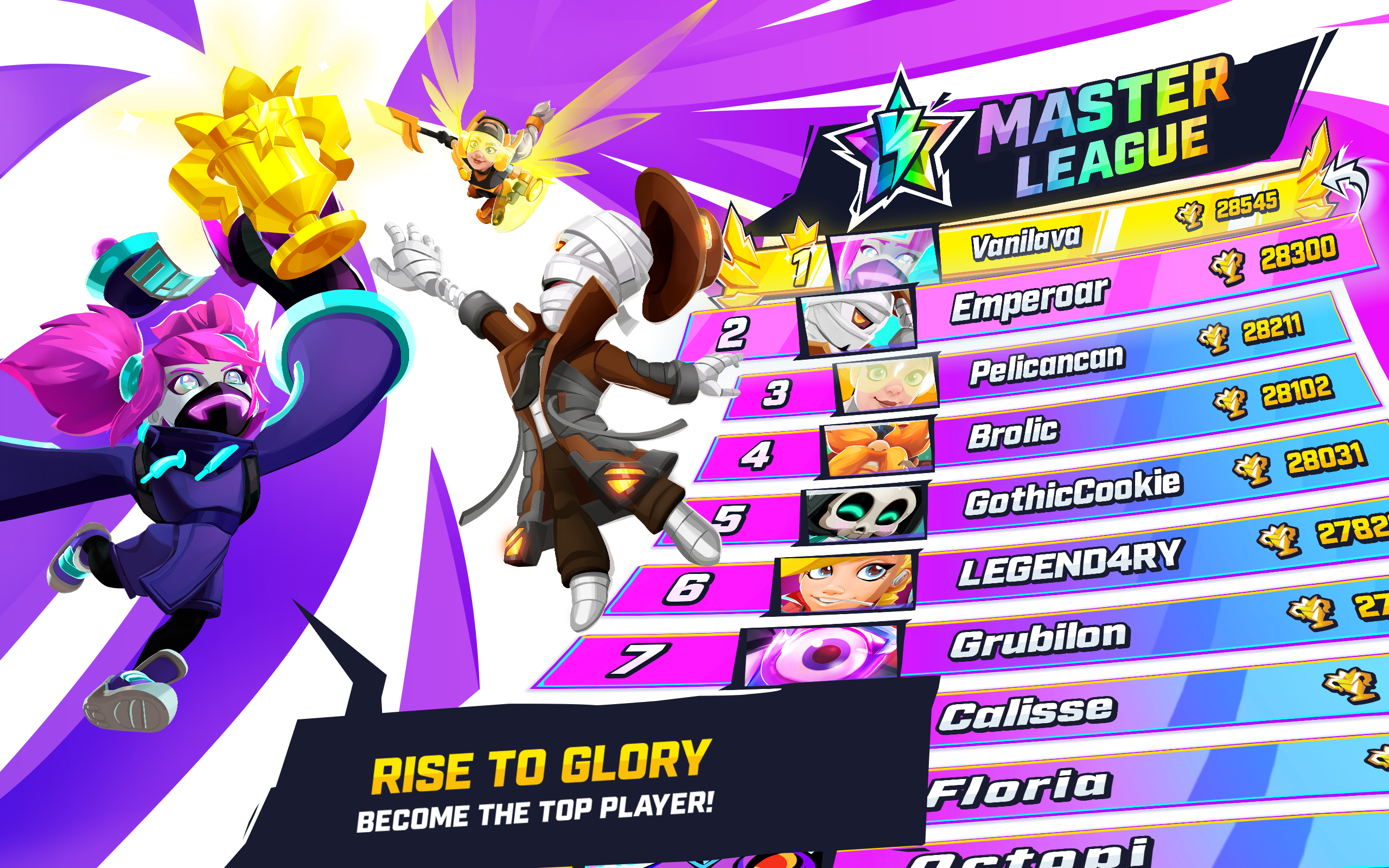 BUMP! Superbrawl ภาพหน้าจอเกม