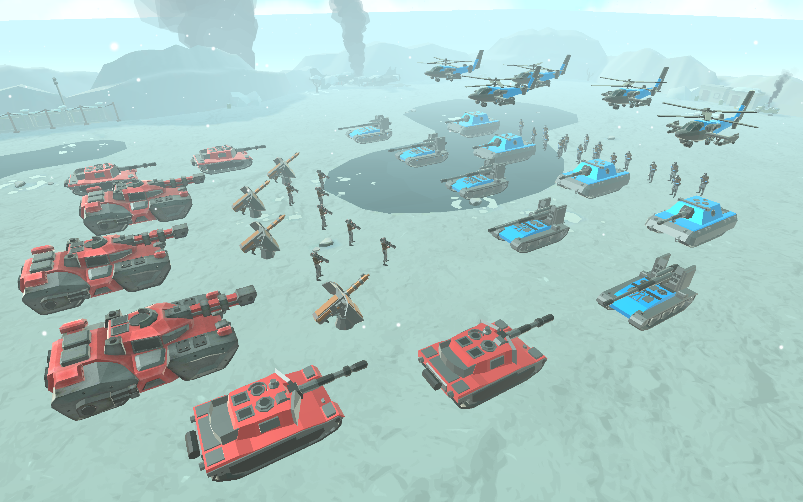 Скриншот игры Army Battle Simulator