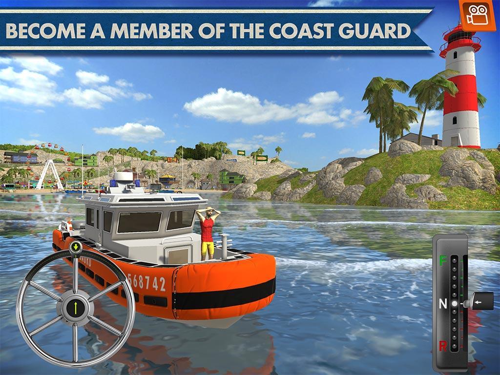 Coast Guard: Beach Rescue Team ภาพหน้าจอเกม