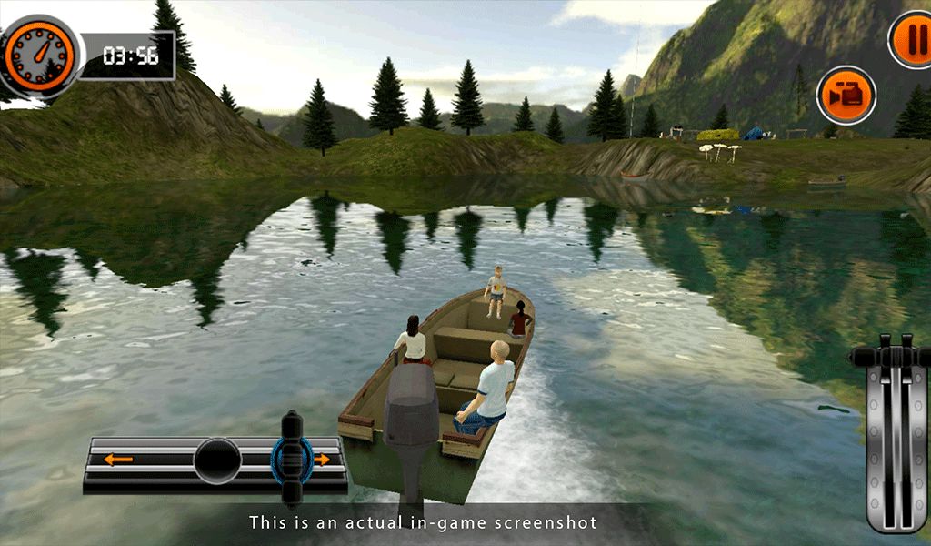 Screenshot of Camper Van Virtual Family Game