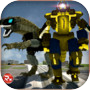 Icon of Dino Robot Transformation