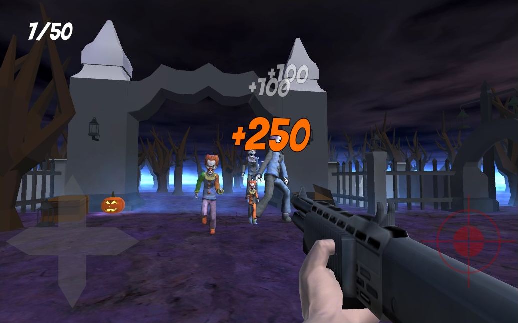 Cuplikan Layar Game Killer Clown Shooter