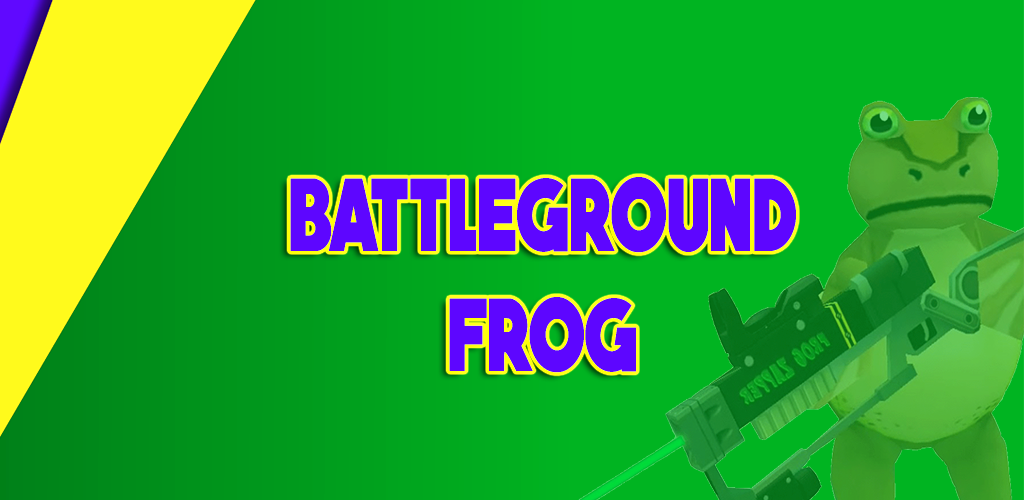 Banner of Amazing Frog BattleGround Game War 