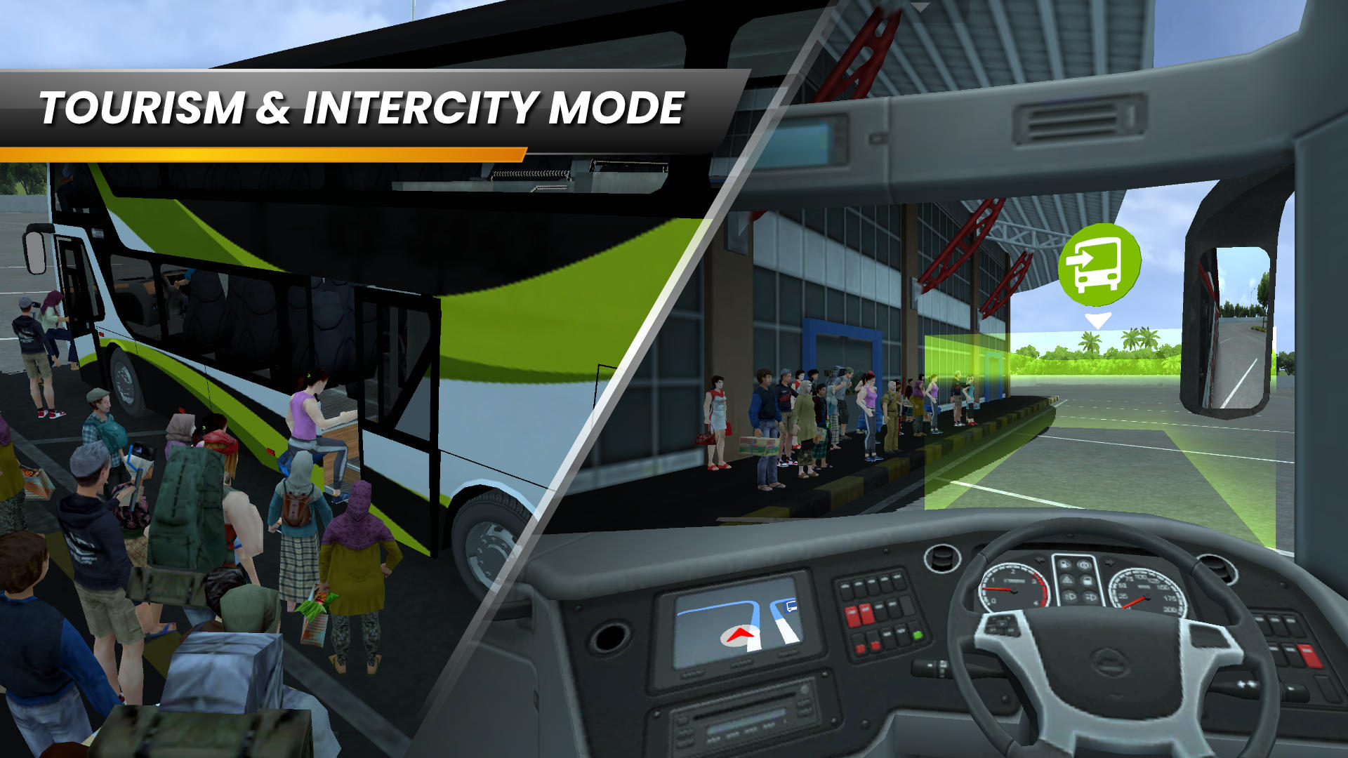 Bus Simulator Indonesia Game Screenshot