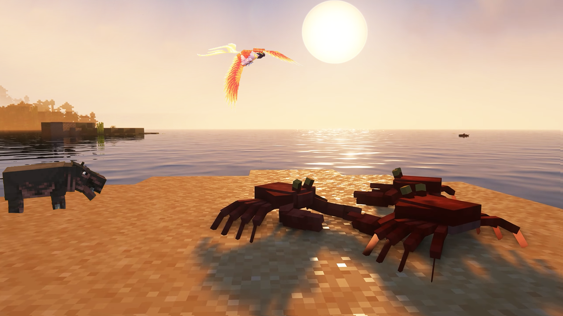 Mod Animal Zoo Minecraft Game Screenshot